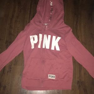 Victoria Secret PINK zip up hoodie